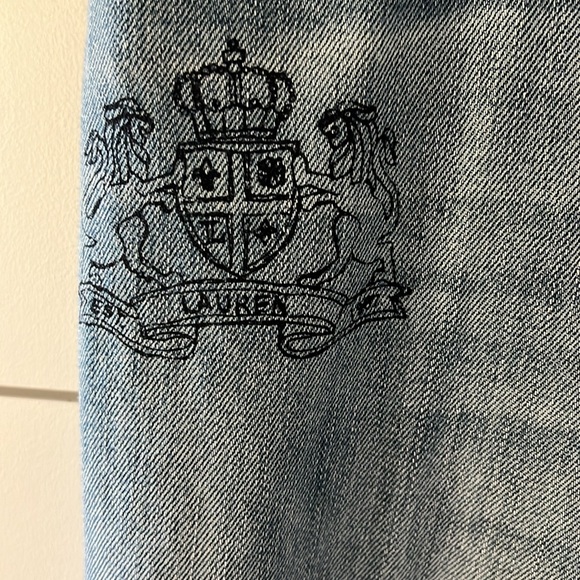 Ralph Lauren Print Wide-Leg Jean High Waist - Picture 10 of 13